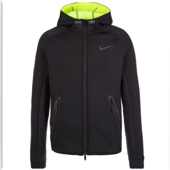 🔸️Nike Black Sphere Therma Fit Max Tech Hood Training Jacket Mens Medium - Picture 1 of 13